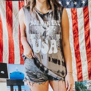 Bruce Springsteen Lyric Muscle Tee